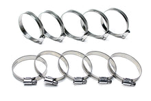 Load image into Gallery viewer, HPS Stainless Steel Embossed Hose Clamps Size 3 10pc Pack 5/16" - 9/16" (8mm-14mm)