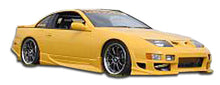 Load image into Gallery viewer, 1990-1996 Nissan 300ZX Z32 2+2 Duraflex Bomber Body Kit - 4 Piece - Includes Bomber Front Bumper Cover (100981) Vader Rear Lip Under Spoiler Air Dam (100973) Vader Side Skirts Rocker Panels (100974)