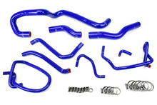 Load image into Gallery viewer, HPS Performance Silicone Hose Kit - Radiator Hose 57-1423-BLUE