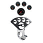 Autometer Designer Black Direct Fit Dash Kit 55-59 Chevy Truck (1 x 3-3/8in. / 4 x 2-1/16in.)