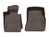 WeatherTech 2017+ BMW 5-Series Front FloorLiner - Cocoa (xDrive Only - Does Not Fit RWD)