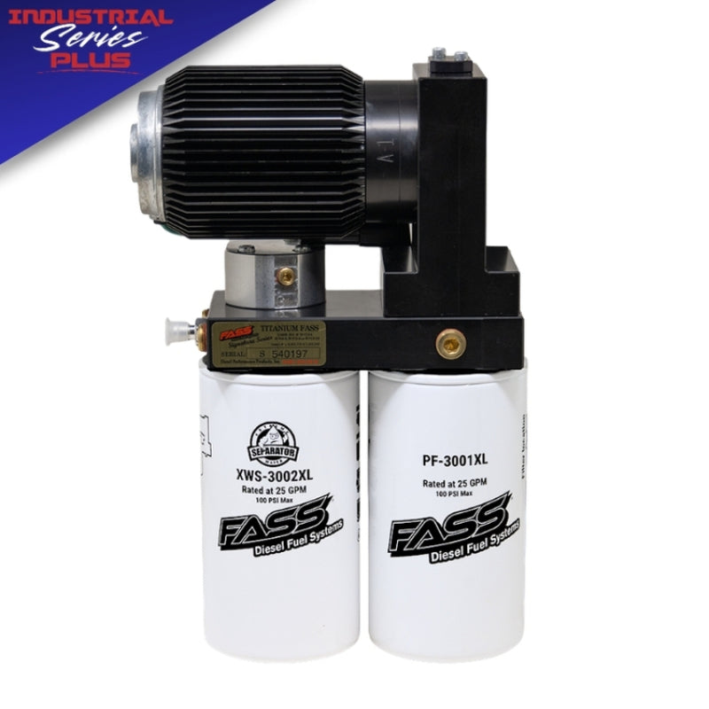 FASS Class 8 290gph/16-18psi Industrial Series Plus Fuel Air Separation System INDP UIM 290G