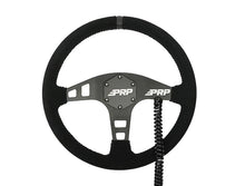 Load image into Gallery viewer, PRP Heated Flat Suede Steering Wheel - Black