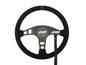 PRP Heated Flat Suede Steering Wheel - Black