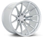 Vossen HFX-2 21x9 - 5x112 - ET25 - Flat Face - 66.5 - Silver Polished Wheel