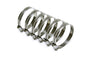 HPS Stainless Steel Embossed Hose Clamps Size 28 6pc Pack 1-9/16
