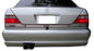 1992-1999 Mercedes S Class W140 Duraflex W-1 Rear Bumper Cover - 1 Piece