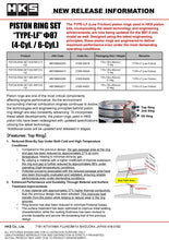 Load image into Gallery viewer, HKS PISTON RING SET N21 D87.0 6-Cyl.
