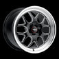 Weld Solana Drag 18x5 / 5x120 BP / ET-34 / 78.1mm Bore - Gloss Black MIL DIA Wheel
