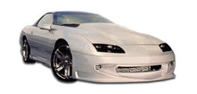 Load image into Gallery viewer, 1993-1997 Chevrolet Camaro Duraflex Sniper Body Kit - 4 Piece - Includes Sniper Front Bumper Cover (101214) Sniper Rear Bumper Cover (101215) Sniper Side Skirts Rocker Panels (101216)