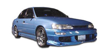 Load image into Gallery viewer, 1993-1997 Toyota Corolla Geo Prizm Duraflex Bomber Body Kit - 4 Piece - Includes Bomber Front Bumper Cover (101324) Bomber Rear Bumper Cover (101325) Bomber Side Skirts Rocker Panels (102033)