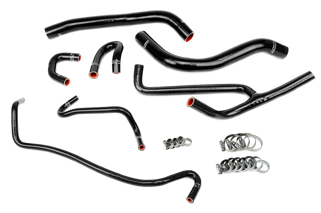 HPS Performance Silicone Hose Kit - Radiator and Heater Hose 57-1506-BLK