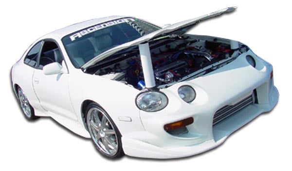 1994-1999 Toyota Celica 2DR Duraflex Vader Body Kit - 4 Piece - Includes Vader Front Bumper Cover (101502) Vader Side Skirts Rocker Panels (101504) Vader Rear Bumper Cover (103426)