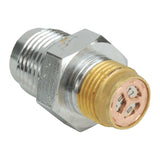 One NHRA approved Blow Off Burst Fitting with Disc/Harrison Valve.