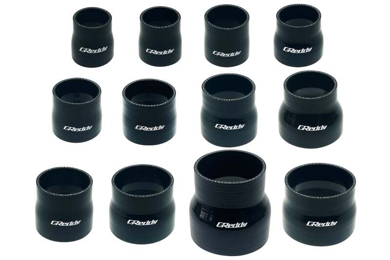 GReddy 65-70mm Silicone Reducer Hose - Black