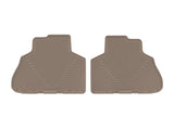 WeatherTech 2019+ BMW X5 40i Rear Rubber Mats - Tan