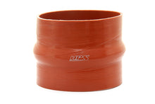 Load image into Gallery viewer, HPS 8" ID , 6" Long High Temp 6-ply Aramid Reinforced Silicone Hump Coupler Hose Orange (200mm ID , 152mm Length)