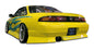 1995-1998 Nissan 240SX S14 Duraflex Type U Rear Bumper Cover - 1 Piece