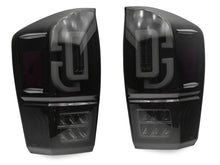 Load image into Gallery viewer, Raxiom 16-23 Toyota Tacoma XW Series Sequential LED Tail Lights- Black Housing/ Smoked Lens