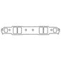 Cometic Chevy Gen-1 Small Block V8 .060in Fiber Intake Manifold Gasket Set - 1.310in x 2.210in Port