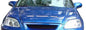 1996-1998 Honda Civic Duraflex Predator Hood - 1 Piece