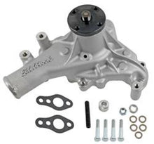 Load image into Gallery viewer, Edelbrock Water Pump for Small-Block Chevy in Satin Finish (Long)