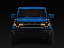 Load image into Gallery viewer, Raxiom 21-26 Ford Bronco LED Halo Headlights with Amber Backlight- Black Housing- Clear Lens