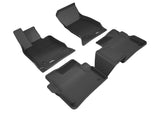 3D MAXpider 2016-2020 Cadillac CT6 Kagu 1st & 2nd Row Floormats - Black