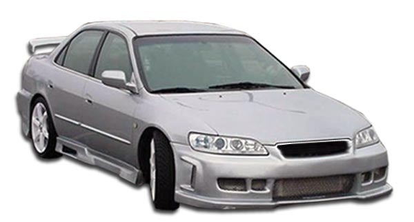 1998-2002 Honda Accord 4DR Duraflex Spyder Body Kit - 4 Piece - Includes Spyder Front Bumper Cover (101984) Spyder Rear Bumper Cover (101985) Spyder Side Skirts Rocker Panels (101986)