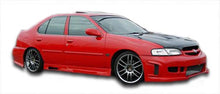 Load image into Gallery viewer, 1998-2001 Nissan Altima Duraflex Spyder Body Kit - 4 Piece - Includes Spyder Front Bumper Cover (102018) Spyder Rear Bumper Cover (102019 Spyder Side Skirts Rocker Panels (102020)