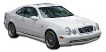 Load image into Gallery viewer, 1998-2002 Mercedes CLK W208 Duraflex AMG style Body Kit - 4 Piece - Includes AMG Style Front Bumper Cover (103045) AMG Style Rear Bumper Cover (103047) AMG Style Side Skirts Rocker Panels (103046)