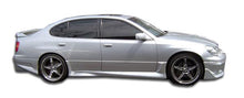 Load image into Gallery viewer, 1998-2005 Lexus GS Series GS300 GS400 GS430 Duraflex Cyber Side Skirts Rocker Panels - 2 Piece