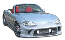 Load image into Gallery viewer, 2001-2005 Mazda Miata Duraflex Wizdom Body Kit - 4 Piece - Includes Wizdom Front Bumper Cover (105960) Wizdom Side Skirts Rocker Panels (105961) Wizdom Rear Lip Under Spoiler Air Dam (105962)