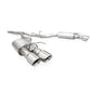 Stainless Works 2024 Mustang GT Catback Quad Tips Legend Sound X-Pipe Performance Connect Exhaust