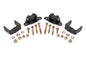 BMR 14-19 Chevrolet Corvette Transmission/Differential Mount - Black Hammertone