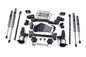 Zone Offroad 01-10 GM K2500 HD 6in Suspension System - Fox