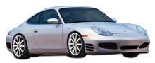 Load image into Gallery viewer, 1999-2001 Porsche 911 Carrera 996 Duraflex Turbo Look Body Kit (will not fit turbo models ) - 4 Piece - Includes Turbo Look Front Bumper Cover (107075) Turbo Look Rear Bumper Cover (107076) GT-3 Side Skirts Rocker Panels (103749)
