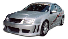 Load image into Gallery viewer, 1999-2004 Volkswagen Jetta Duraflex Piranha Body Kit - 4 Piece - Includes Piranha Front Bumper Cover (102194) Piranha Rear Bumper Cover (102195) Piranha Side Skirts Rocker Panels (102196)