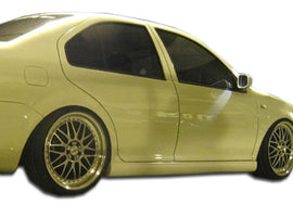 1999-2005 Volkswagen Golf Jetta Duraflex Vortex Look Side Skirts Rocker Panels - 2 Piece