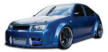 Load image into Gallery viewer, 1999-2004 Volkswagen Jetta Duraflex VT-R Body Kit - 4 Piece - Includes VT-R Front Bumper Cover (104940) Velocity Rear Bumper Cover (104526) Velocity Side Skirts Rocker Panels (104527)