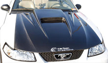 Load image into Gallery viewer, 1999-2004 Ford Mustang Carbon Creations Spyder 3 Hood - 1 Piece