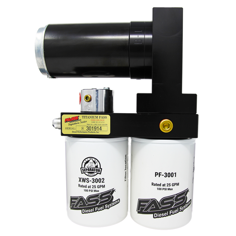 FASS 00-05 Ford Excursion Powerstroke 140gph/65psi Titanium Fuel Air Separation System TS F15 140G