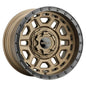 Weld Off-Road Crux 20x9in / 5x127 BP / ET 0 / 87.1mm Bore - Satin Bronze / Satin Black Ring Wheel
