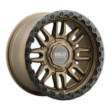 Load image into Gallery viewer, Weld Off-Road Swift 17x9in - 6x135 / 6x139.7 BP - ET-12 - 106.1mm CB Satin Bronze Wheel &amp; Black Ring
