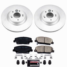 Load image into Gallery viewer, Power Stop 10-16 Hyundai Genesis Coupe Front Z23 Coated Brake Kit