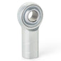 QA1 H Series 3-Pc Rod End - Female/Left Hand - 8mm Bore x M8x1.0 - Alloy Steel w/PTFE