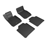 3D MAXpider 2013-2019 BMW 3 Series Gran Turismo F34 Kagu 1st & 2nd Row Floormats - Black