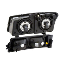 Load image into Gallery viewer, Raxiom 03-06 Chevrolet Silverado 1500 Axial Series Euro Headlights- Black Housing- Clear Lens