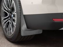 Load image into Gallery viewer, WeatherTech 25-26 BMW X3 Rear Mudflaps - Black