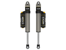 Load image into Gallery viewer, ICON 2021+ Ford F150 2WD 0-1in Lift Rear V.S. 2.5 Alum. Series Shocks Piggyback Res. w/ CDCV - Pair